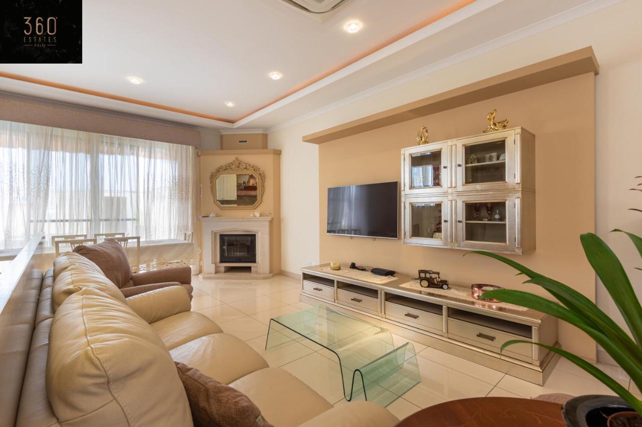 Lux Villa With Amazing Bbq, Pool Area & Wifi By 360 Estates Is-Swieqi Exterior photo